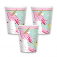 Kelímek party Jednorožec/250ml/8ks
