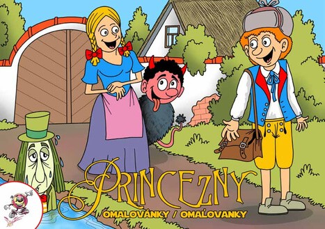 Omalovánky LUX Princezny