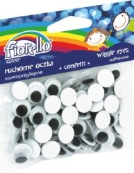 Oči nalepovací 12mm/80ks