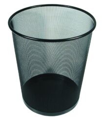 Koš kancel. kov černý velký 24 l 37