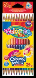Pastelky Colorino trojhranné 12/24ks