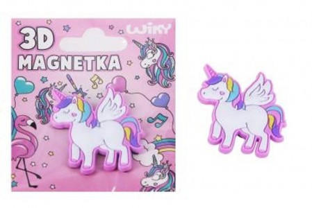 Magnet 3D Jednorožec