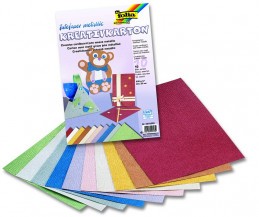 Papír VV motiv juta 230g/B4/1ls mix metal. barev