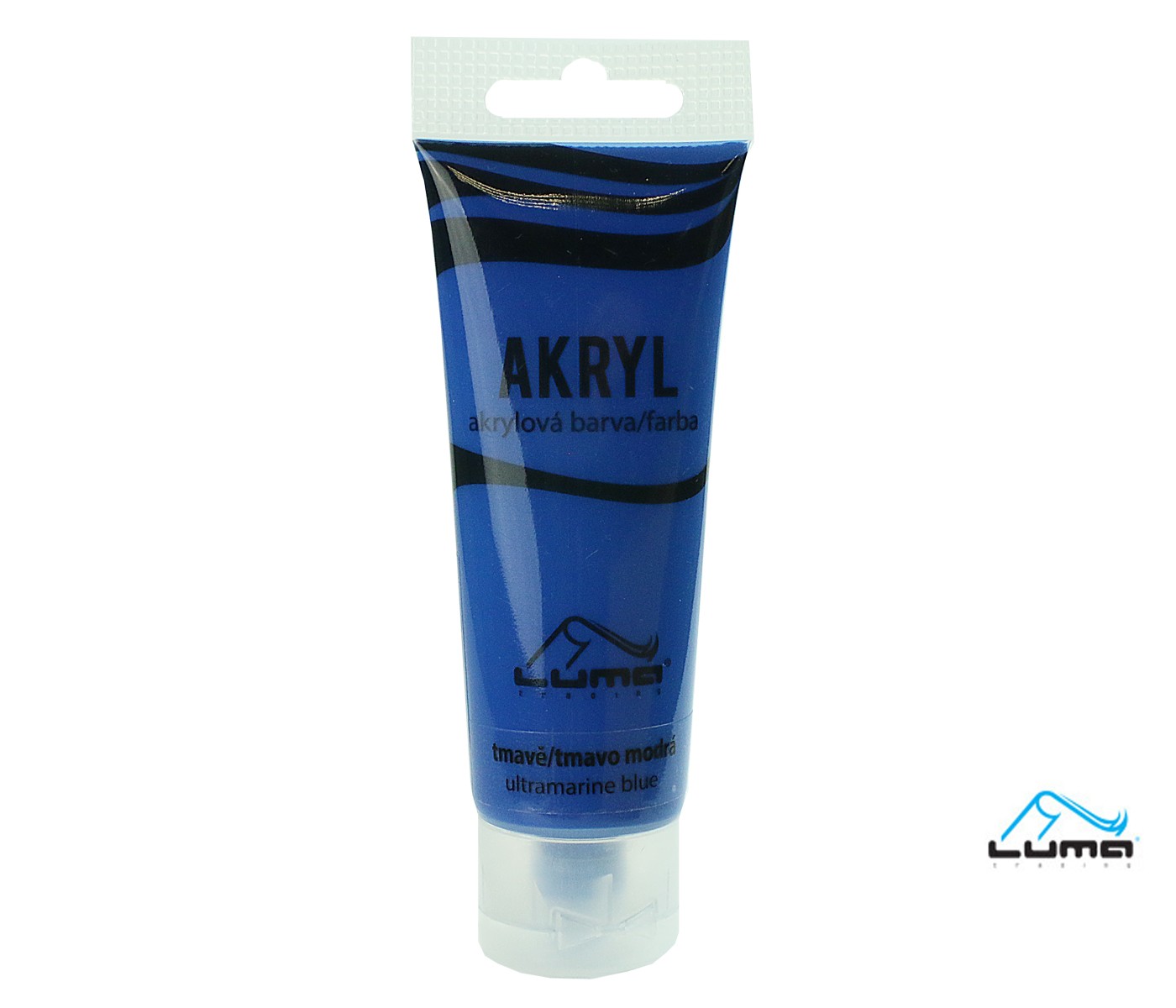 Akrylová barva LUMA 75ml, modrá tmavá