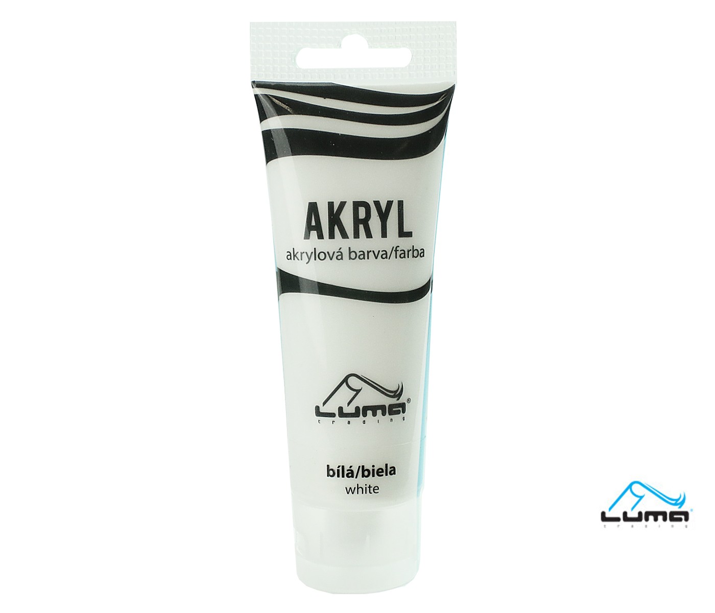 Akrylová barva LUMA 75ml, bílá