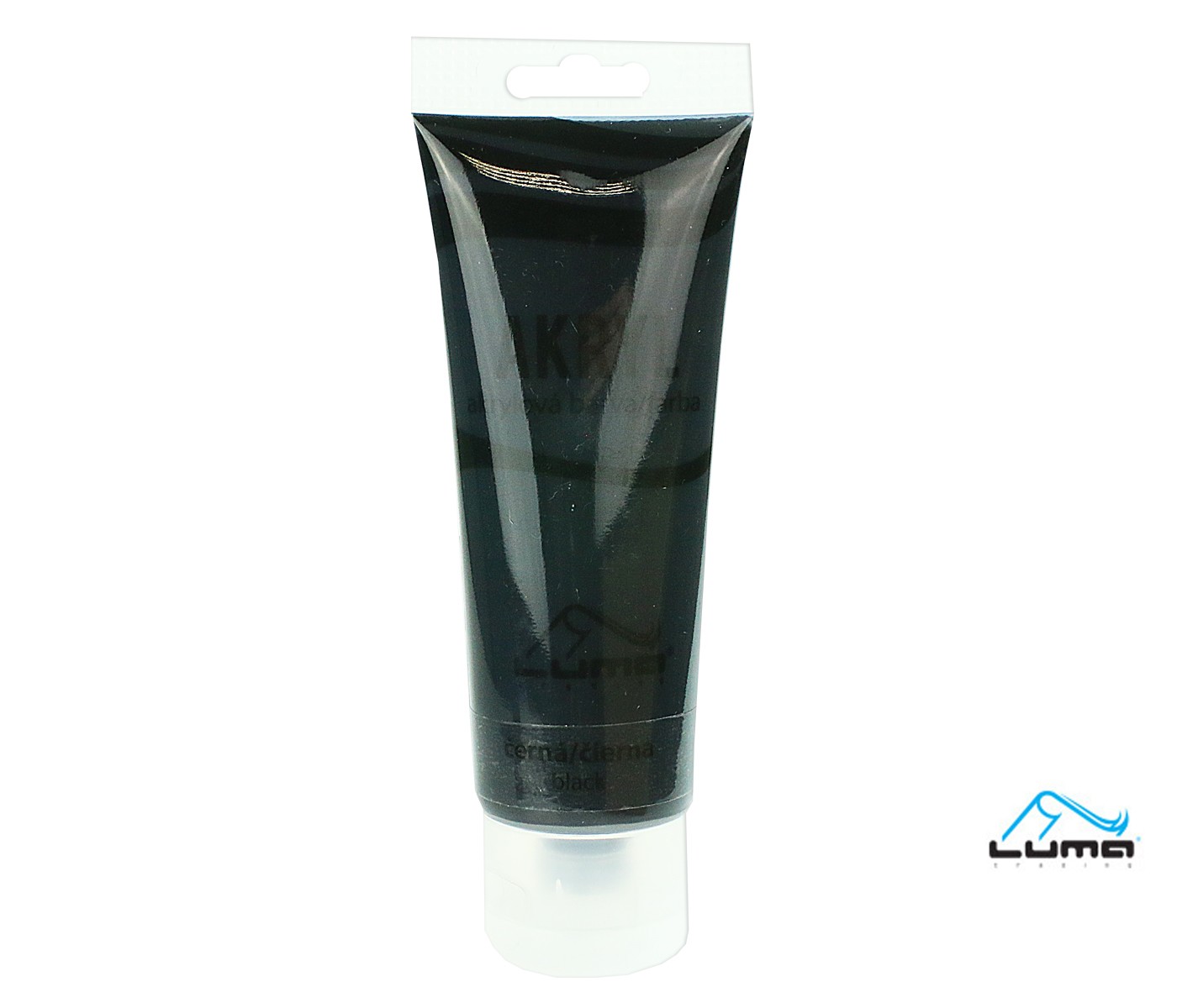 Akrylová barva LUMA 75ml, černá