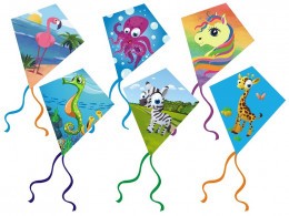 Drak nylon 50x60cm Zvířátka mix