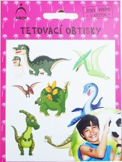 Tetování samolepky Dinosouři