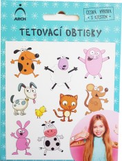 Tetování samolepky Zvířátka