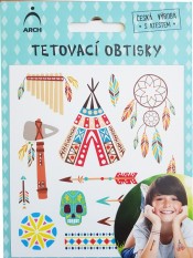 Tetování samolepky Indiáni
