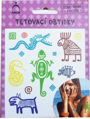 Tetování samolepky Mayské symboly