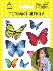 Tetování samolepky Motýli