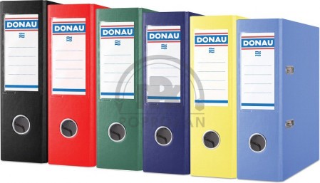 Pořadač A5 pák. 70mm DONAU modrý
