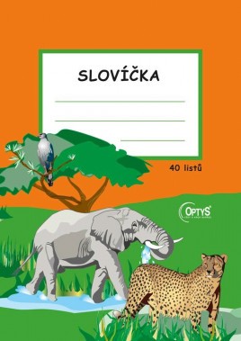 Sešit SLOVNÍČEK A5 40ls Optys pro nejmenší