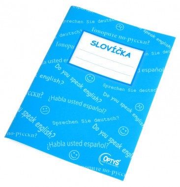 Sešit SLOVNÍČEK A5 40ls Optys pro větší