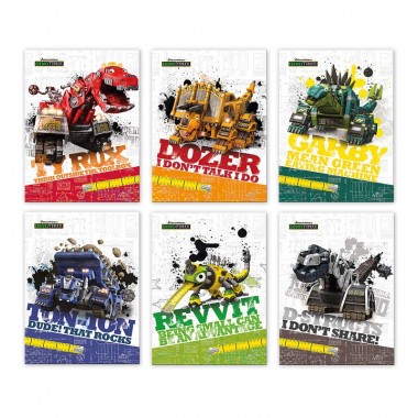 Bloček A6 linka 25ls Dinotrux