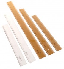 Pravítko 30cm transparentní