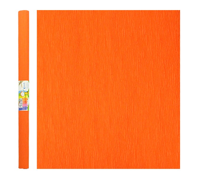 Krep.papír oranžový 06