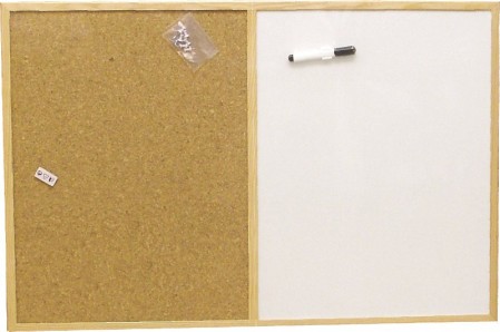 Tabule kombinovaná KORKOVÁ/MAGNETICKÁ 900x600mm