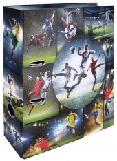 Pořadač A4 pák.80mm R lamino potisk + vnitřní potisk Fotbal