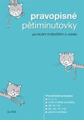 Učebnice - 2.třída Pravopisné pětiminutovky