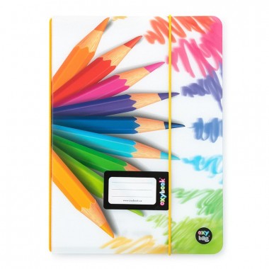 Sešit 544/40ls linka PP Oxybook Pastelky
