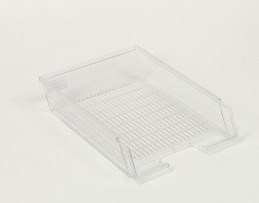 Zásuvka PVC - transparentní čirá