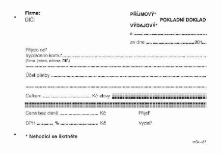 T-pokladní dokl. UNI- A6 NCR 2x50ls O