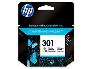Ink-jet HP 301 originál  barevná  165 stran (CH562EE)