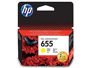 Ink-jet HP 655 originál žlutá 600 stran (CZ112AE)