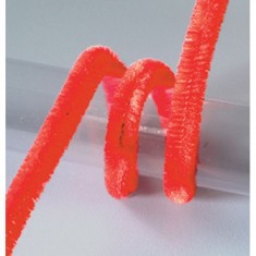 Drát plyšový 50cm/10ks červený  8mm