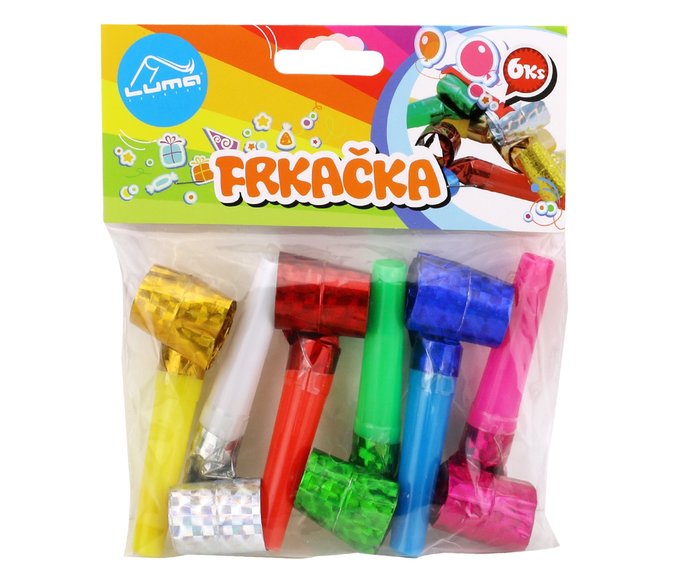 Karneval - Frkačka 6ks laser