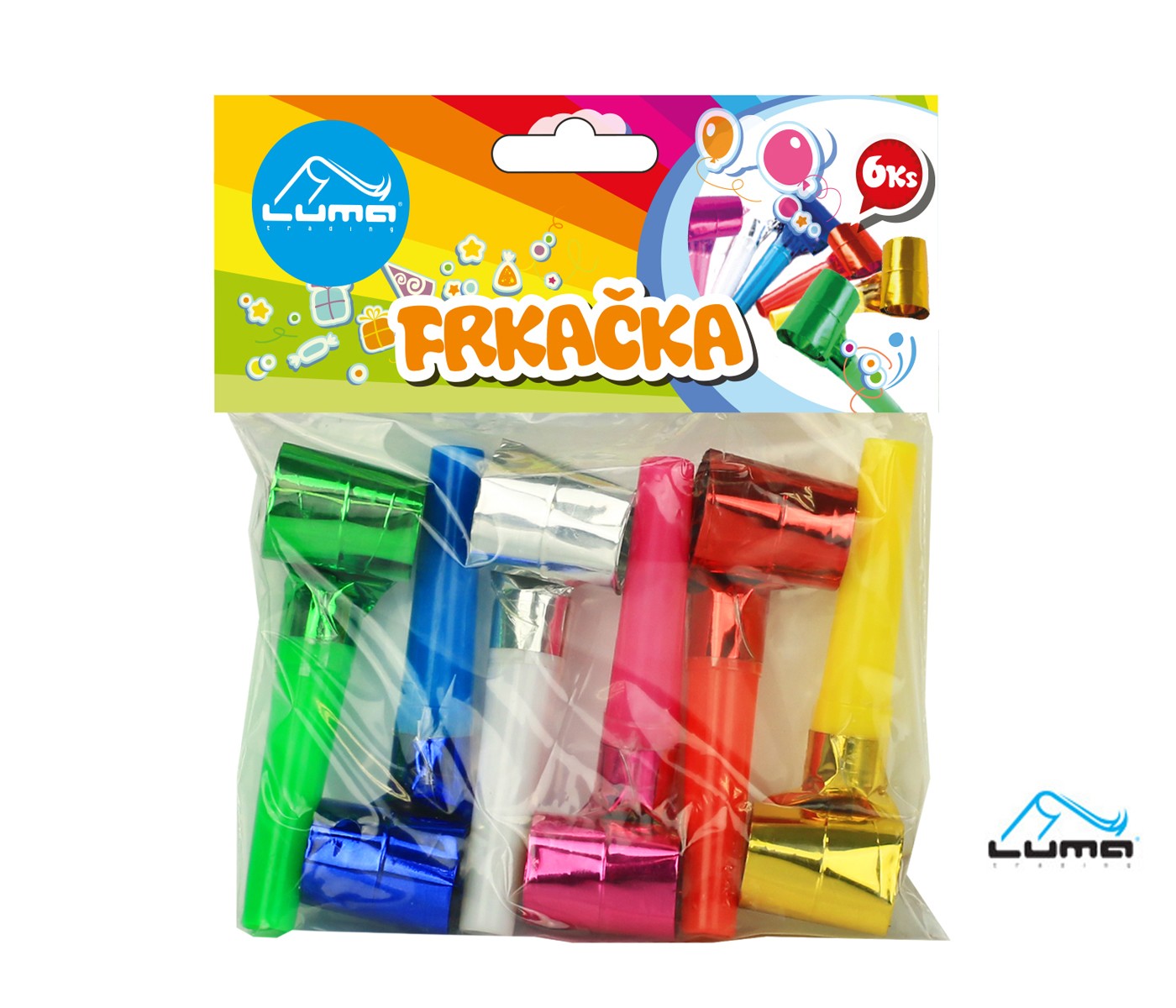 Karneval - Frkačka 6ks metal