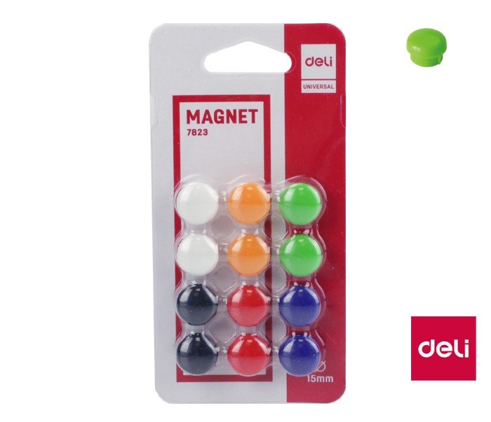 Magnet 15mm 12ks Deli