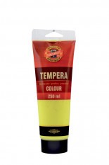 Tempera 250ml tuba žluť citronová K-I-N