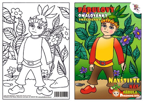 Omalovánky Mičánek - Fábulovy omalovánky