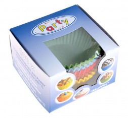 Cukrářské košíčky 50x30 barevné (100ks)