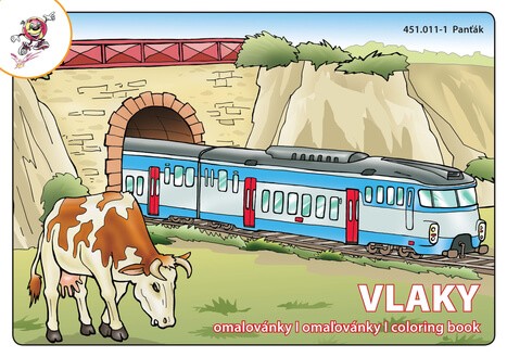 Omalovánky Mičánek - Vlaky