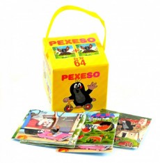 Pexeso Krtek v krabičce s úchopem