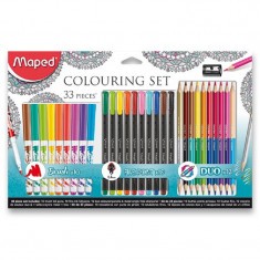 Sada výtvarná Maped Colouring 33ks