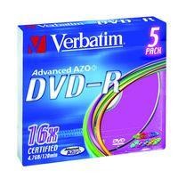 PC-DVD-R Verbatim 4,7GB 5ks/balení
