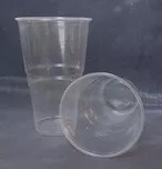Kelímek 0,5l transparentní 50ks PP