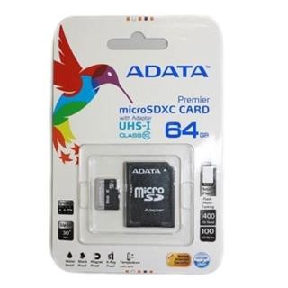 PC-Karta micro 64GB SDXC Class 10 + adapter