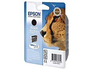 Ink-jet EPSON Stylus D78 T0711 originál černá 7,4ml (T071140)