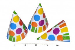 Karneval - špička 15cm/6ks Puntík