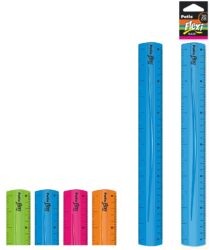 Pravítko 30cm ohebné mix barev
