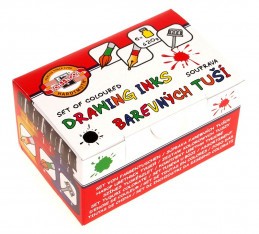 Tuš barevná sada 6x20g