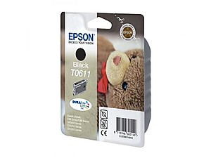 Ink-jet EPSON Stylus D68 T0611 originál černá 8ml (T061140)