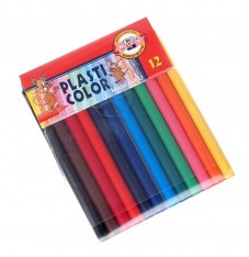 Pastelky Plasticolor 12ks