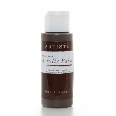 Akrylová barva DOA 59ml Burnt Umber (tm.hnědá)